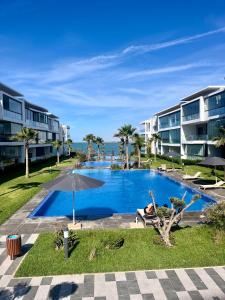 Πισίνα στο ή κοντά στο Sea view apartment