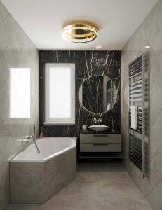 Ένα μπάνιο στο Oasis Lux