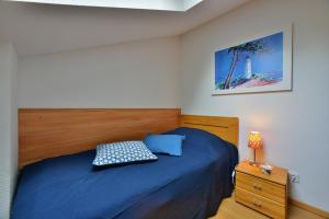Postel nebo postele na pokoji v ubytování Ferienwohnung Admiralssuite
