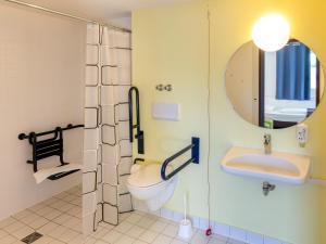 Koupelna v ubytování B&B Hotel Braunschweig-Nord