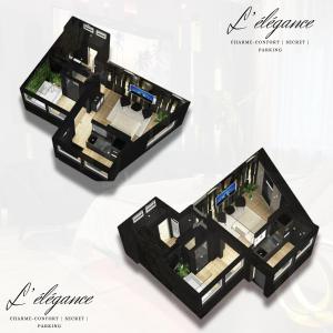 Fotografie z fotogalerie ubytování L'élégance - Charme - Jacuzzi - -Secret- Parking v destinaci Sarrebourg