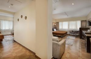 Posezení v ubytování Kanzy Hotel Cairo