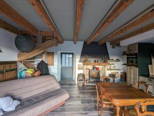 Dapur atau dapur kecil di Petit mas Cévennol
