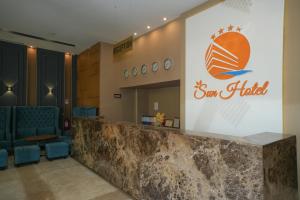 Posezení v ubytování Sun Hotel