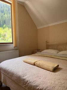 Postelja oz. postelje v sobi nastanitve Hotel forest echo