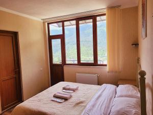 Postelja oz. postelje v sobi nastanitve Hotel forest echo