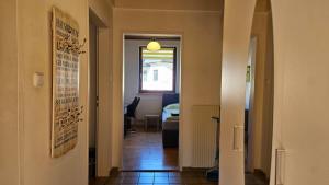Łóżko lub łóżka w pokoju w obiekcie Feriendomizil Wachau
