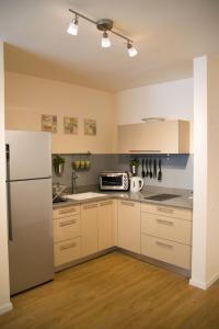 A kitchen or kitchenette at Michael's Boutique Apartment