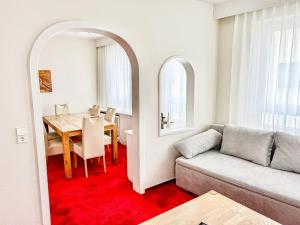 Ruang duduk di Westwind im Haus Portscher