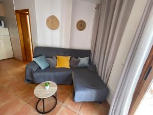 Część wypoczynkowa w obiekcie Apartamento en Frigiliana