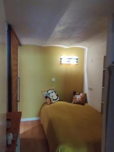 a bedroom with a bed in a room at Studio Athena in Aix-les-Bains