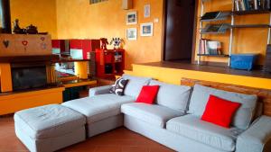 Posezení v ubytování Casa Gelsomino