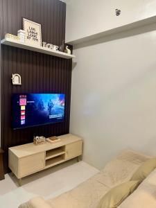 TV a/nebo společenská místnost v ubytování BC Suites