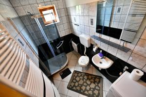 Koupelna v ubytování Apartment Anna