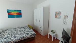 Postel nebo postele na pokoji v ubytování Apartman Anja