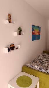 Postel nebo postele na pokoji v ubytování Apartman Anja