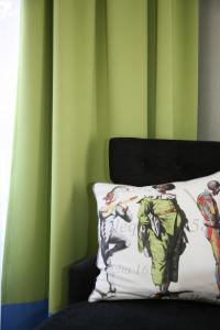 Postel nebo postele na pokoji v ubytování Hotel Pflug
