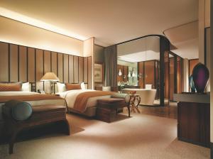 Voodi või voodid majutusasutuse MGM Macau toas