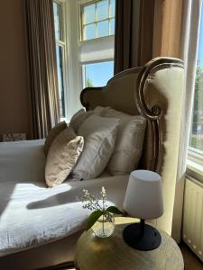 Een zitgedeelte bij B&B Villa Frisia