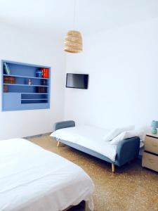 Postel nebo postele na pokoji v ubytování DOMUS REMO Room #1