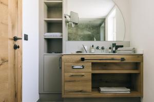 Koupelna v ubytování Landhaus Sammer + 37 fotografií