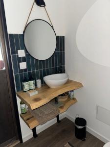 Ένα μπάνιο στο Chambre de la mer blanche