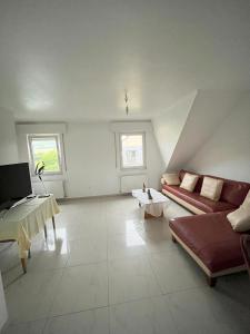 Posezení v ubytování Bookly Apartments
