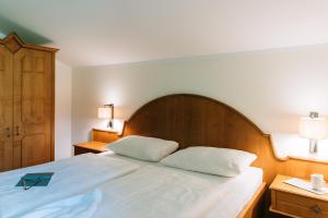 Posteľ alebo postele v izbe v ubytovaní Sammer's Rosenchalet
