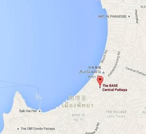 a map of the place central palestine at Best Location at Central Pattaya in Pattaya Central