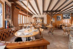 Restaurace v ubytování Mazot Zermatt
