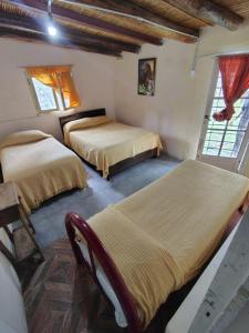 Postel nebo postele na pokoji v ubytování Fox Den