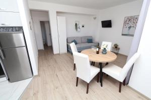 Kuchyň nebo kuchyňský kout v ubytování Mamma Mia Apartments