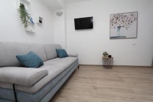TV a/nebo společenská místnost v ubytování Mamma Mia Apartments
