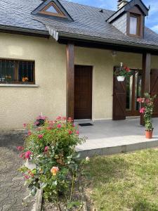 Zahrada ubytování chambre d'hotes chez christiane