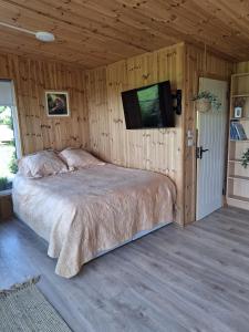 Postel nebo postele na pokoji v ubytování Deeside Manor