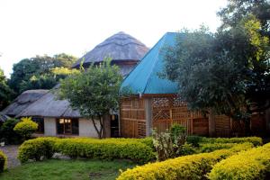 En have udenfor Emanyatta Lodge