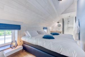 Cama o camas de una habitación en Gite de Bier