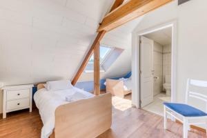 Cama o camas de una habitación en Gite de Bier