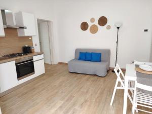 Η κουζίνα ή μικρή κουζίνα στο Pastello Bianco Apartments
