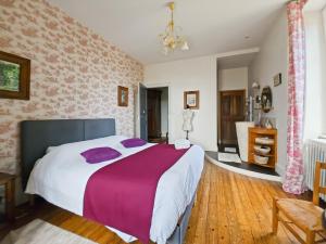 Postel nebo postele na pokoji v ubytování Villa Rhôna