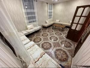Χώρος καθιστικού στο Logement Confort à 20m de la Mer