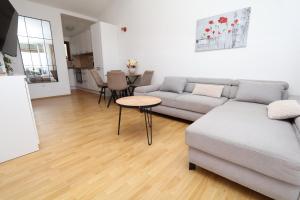 Posezení v ubytování Mamma Mia Apartments