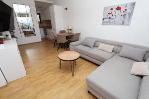 Posezení v ubytování Mamma Mia Apartments