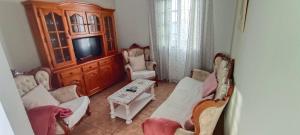 Telewizja i/lub zestaw kina domowego w obiekcie Casa Nazario Duplex