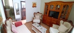 Część wypoczynkowa w obiekcie Casa Nazario Duplex