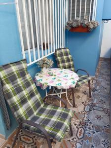 A seating area at Casa Fortu La Palma