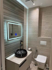 Koupelna v ubytování Hotel Miami Beach
