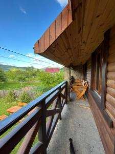 Rõdu või terrass majutusasutuses Camp &Apartmens Scepanovic