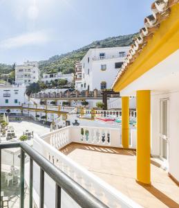 Μπαλκόνι ή βεράντα στο Casa Elodí, 3 beautiful apartments and 1 private studio in Sayalonga