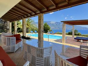 Hồ bơi trong/gần Villa Dionysos, Spartia, Kefalonia